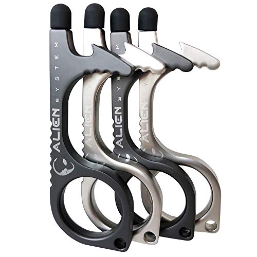 No Touch Door Opener Tool 4 Pack - Premium Multitool Keychain With Touchscreen Stylus And Bottle Opener #TOP6