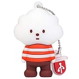 BorlterClamp 32GB USB Stick Netter Karikatur Wolkenjunge Muster Speicherstick, Geschenk für Studenten und Kinder