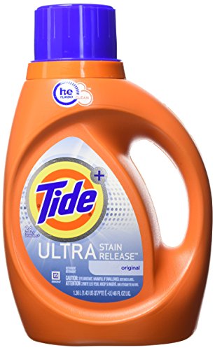 Tide Liquid Laundry Detergent, Ultra Stain Release, 46 Ounce