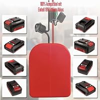 2 Packungen Power Wheel Adapter für EINhell 18V Akku Power Wheels Akku Konverter mit Sicherungen & Drahtklemmen, 14AWG Draht, Stromanschluss für DIY Rc Auto Spielzeug, Robotik und Rc Truck – Ansicht 3