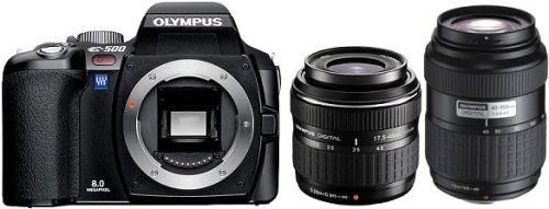 Amazon | OLYMPUS デジタル一眼レフカメラ E-500 Wズームキット
