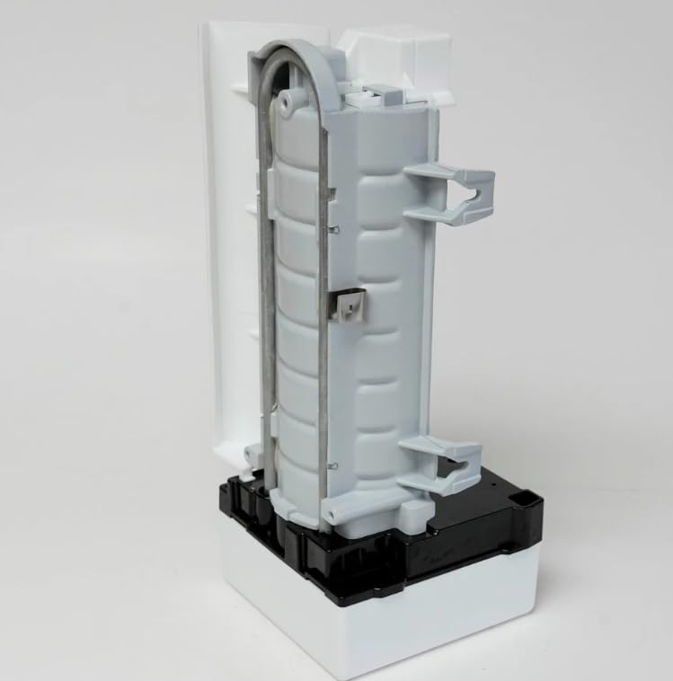 Generic Refrigerator Ice Maker Assembly, rear view