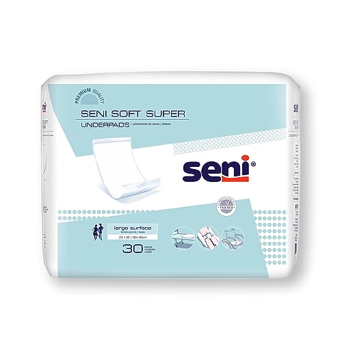 Seni Soft Super Underpad, 60 Count