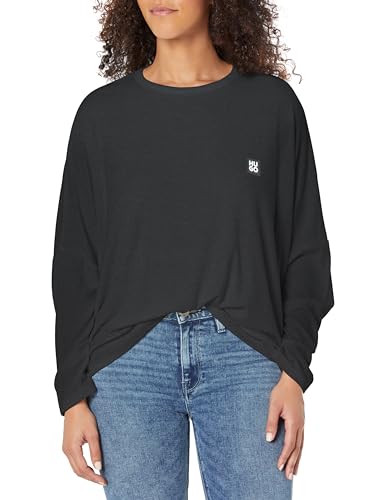 Chemise Hugo ribbed jersey relaxed fit fluide et confortable pour femme