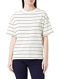 Springfield Damen Camiseta Oversize T-Shirt, Sandfarben, Small