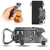 MR.BARWARE Décapsuleur de bière pour camping car, cadeau original pour les amateurs de camping, les amateurs de camping, les amateurs de camping, les hommes et les femmes