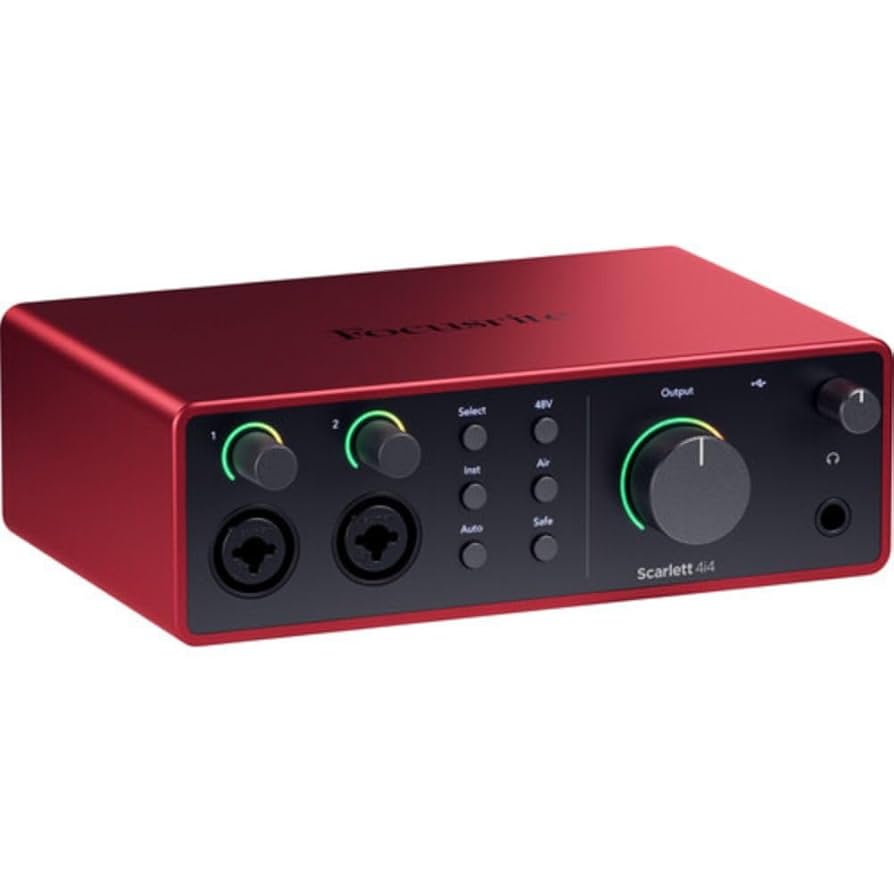 ジャンク品 Focusrite Scarlett コンデンサーマイクセット 他 ジャンク品 Focusrite Scarlett コンデンサーマイクセット 他