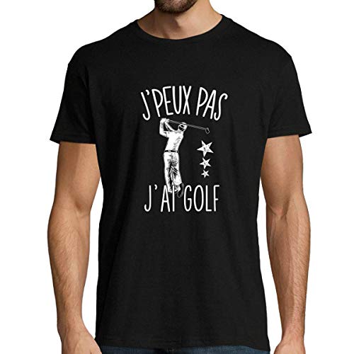 T-shirt golf homme humour pour assumer sa passion malgré le manque de temps
