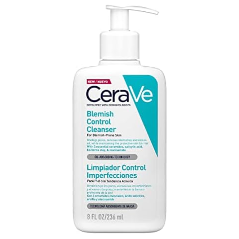 CeraVe Espuma limpiadora antiacné con ácido salicíclico y arcilla purificante Cover