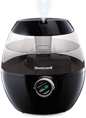Honeywell HUL520BC MistMate™ Ultrasonic Cool Mist Humidifier, Black, with Adjustable Mist Control, Auto Shut-off, Ultra Quiet Operation, Visible Cool Mist
