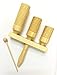 Triple Wood Tone Block and Guiro with Mallet - High, Medium, and Low pitch percussion musical instrument