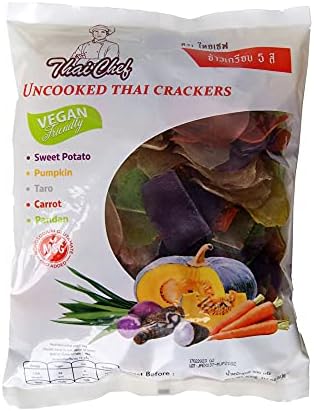 Thai Chef Uncooked Thai Crackers (Vegan) - 500g