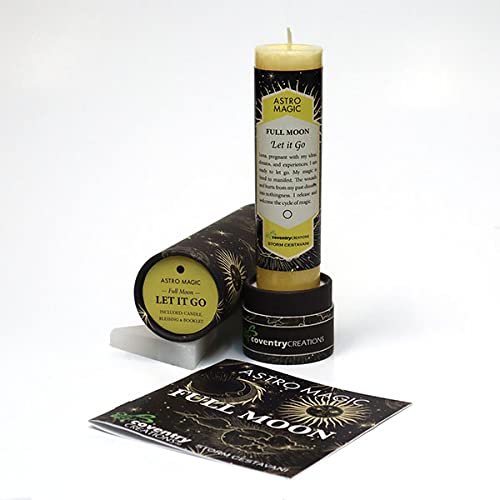Full Moon - Let it Go Astro Magic Boxed Candle with Booklet