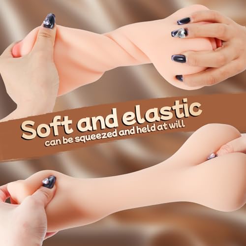 Image of 3 in 1 Pocket Pussy Male Masturbator,Ultra Soft Realistic Stroker Sleeve with Oral,Vagina & Anal Design,Tight Textured Male Pleasure Toy