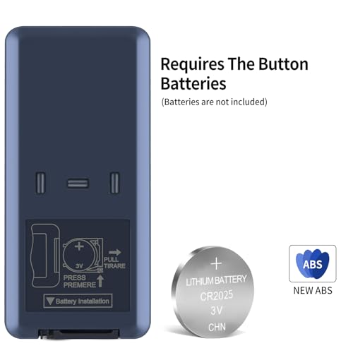 Mando a distancia ZWP para calefactor portátil Pelonis PH-14A de 1500W 5