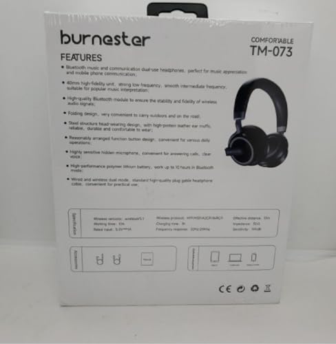 Cascos Bluetooth TM-073 plegables para solucionar los enredos de cables 3