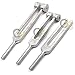Set of 3 PCS Aluminum Sensory Tuning Forks C 128 256 512 by G.S ONLINE STORE