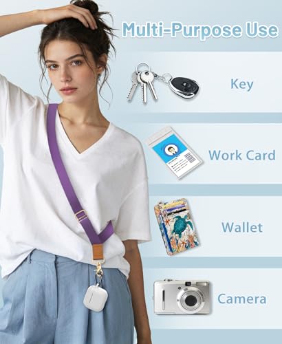 Image of Yonlevres Phone Lanyard Crossbody Strap Wrist Neck Adjustable Women Purp | Cell Phone Lanyard for Travel Cruise Daily, Hands-free, Fit Keys ID Badge, for Full-coverage Phone Case, Accessories, Gifts