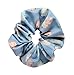 Set of 2, Handmade Cotton Elastic Hair Scrunchies, Washable, High Quality
