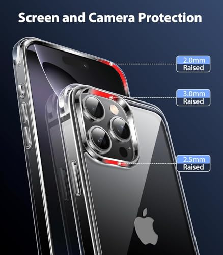 Image of REALCASE Stylish Silicone Back Cover Case for iPhone 16 Pro Max | Scratch Resistant Protective Crystal Clear Transparent Shock Proof Bumper Back Cover Case for iPhone 16 Pro Max