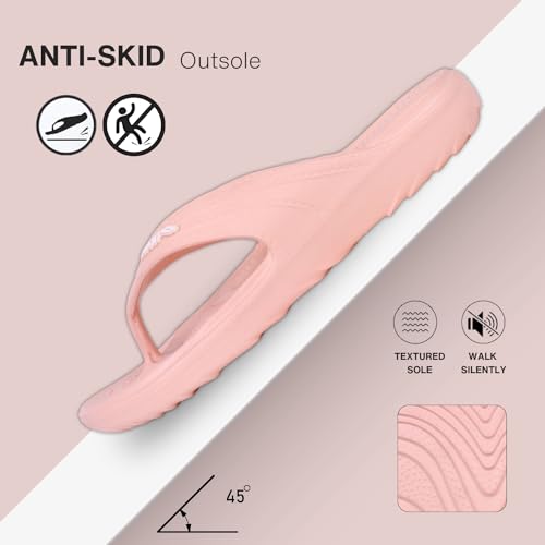 Image of TRASE Slippers for Women | Mild Acupressure Flip Flops | Lightweight, Anti-Skid & Waterproof Ladies Chappal