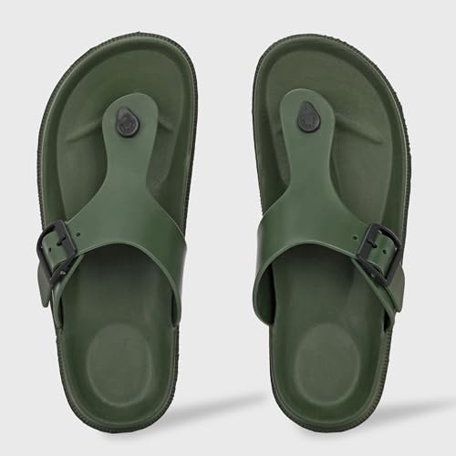 Image of Centrino Slides for Men | Comfortable & Stylish with Soft Insole | Trendy Design with Support Strap | Perfect for Spring Summer Traveling, Walking |Stylish & Everyday Flip Flops for Gents (7306)