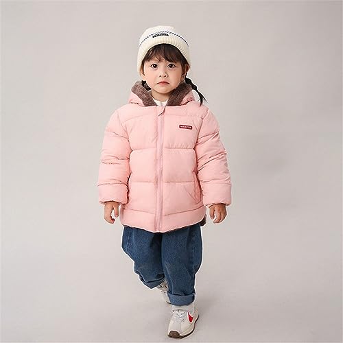 Little Girls Boys Winter Warm quilted Jacket Down Puffer Thick Fleece Coat Outwear4