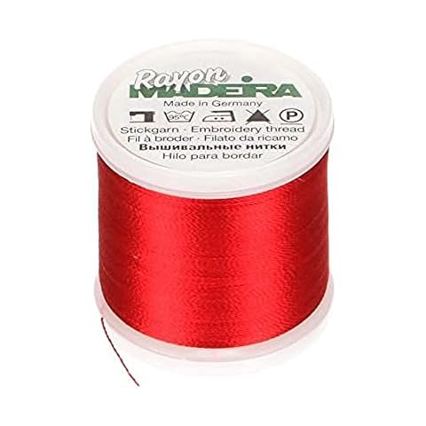 Fil de Rayonne Rouge Madeira Cover