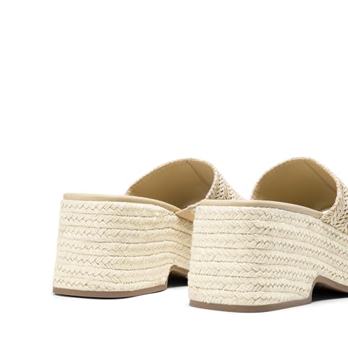 DREAM PAIRS Platform Espadrille Sandals for Women Wedges Slides Slip on Bohemia Sandals Flatform Open Toe Beach Sandals Dressy Outdoor Summer Shoes4