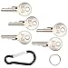 10L0L Ignition Key Fits EZGO Gas and Electric Golf Carts OEM# 17063-G1, 5PCS