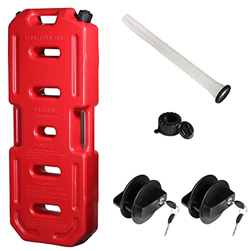 Tanque Bidon De Gasolina 20lts Para Motocicleta, Porta gas para motocicleta de 20 l/5.2 galones, almacenamiento de gasolina, gasolina, tanques de emergencia para motocicleta, SUV,...
