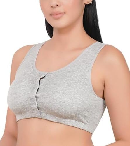 jalodari Women's Cotton New Moms Padded Front Open Feeding Bra Maternity Baby Nursing-picture-28