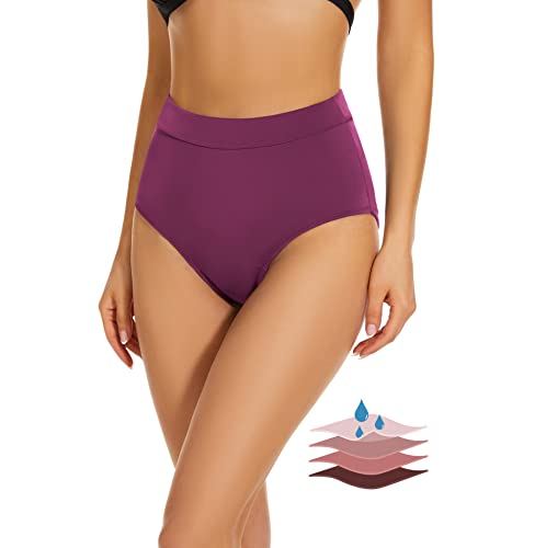 Image of Period Swimwear Leakproof Bikini Swim Bottoms for Teens Girls Women