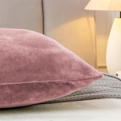 Image of BEDELITE Body Pillow Cover with Zipper, Dusty Pink, 20x54 Inch, 1 Pack