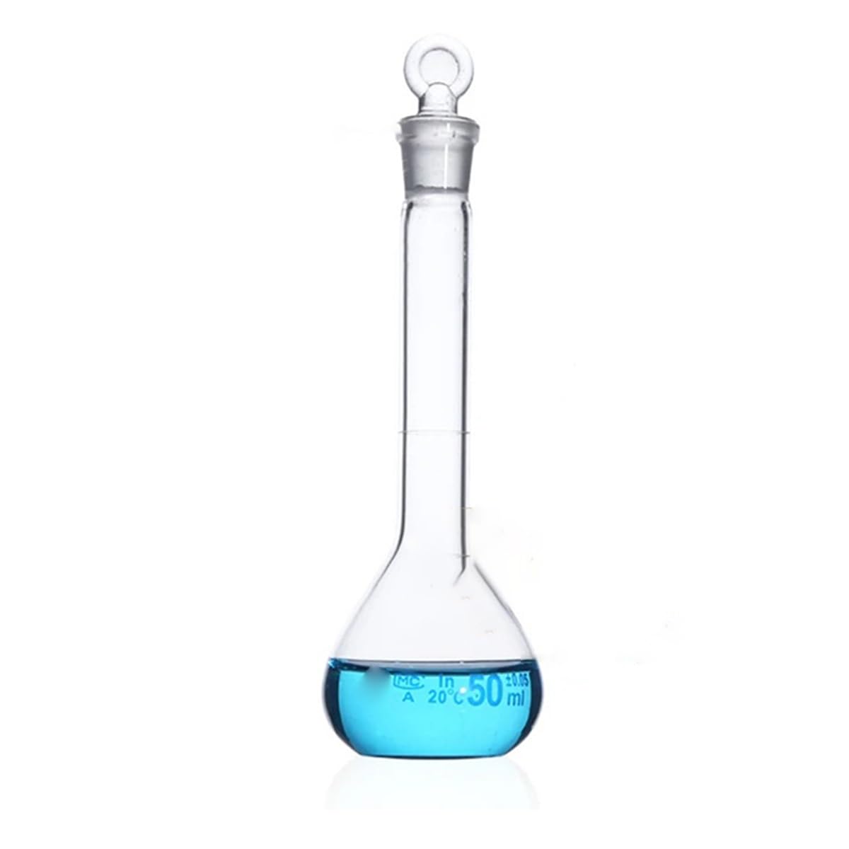 1 Teile/los 5ml Bis 1000ml Verschiedene Kapazität Klarglas Messkolben Mit Stopfen(5ml 2pcs)