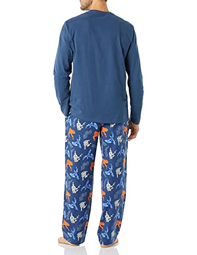 Image of Amazon Essentials Disney | Marvel | Star Wars Men's Flannel Pajama Sleep Sets