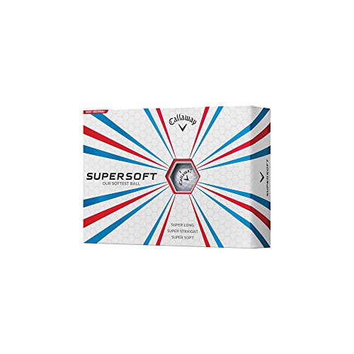 Callaway Supersoft PK14 Golf Balls, Pack of 12 (White)