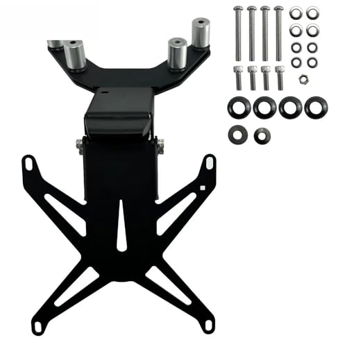 Support plaque TMAX560 rigide et inclinable pour plaque d'immatriculation - 3