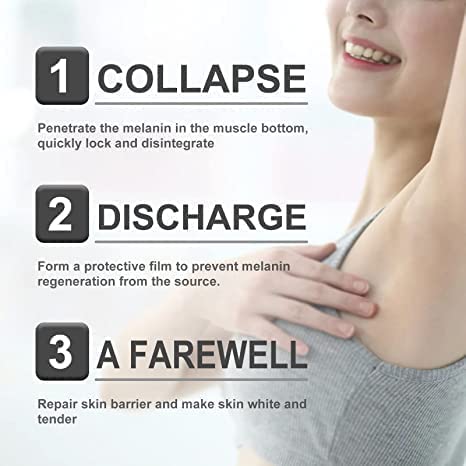 Crema Aclaradora, Crema Reparadora Para Manchas Oscuras 50ml, Adecuado para varias áreas como cara, axilas, cuello, zona privada (2pcs)