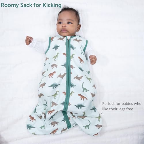 Image of LollyBanks Sleep Sack, 100% Cotton Neutral Baby Sacks, 0.5 TOG Sleep Sacks Lightweight with 2-Way Zipper