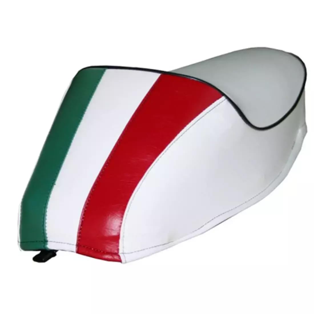 SELLA BIANCA CON GOBBA TRICOLORE ITALIA COMPATIBILE PER 50 SPECIAL R L N MONOPOSTO
