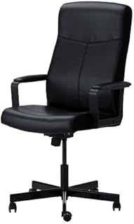 Ikea Malkolm - Silla giratoria, Negro
