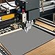 Holzstempel Blöcke, Lasergravur Stempelblock Zubehör, 20PCS Blanko-Stempelhalter Aus Hartholz mit Grauem Stempelbogen Aus Gummi für Bastelarbeiten, DIY-Stempel