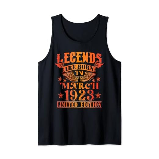 Cumpleaños Marzo 1923 Edición Limitada Regalo February Camiseta sin Mangas