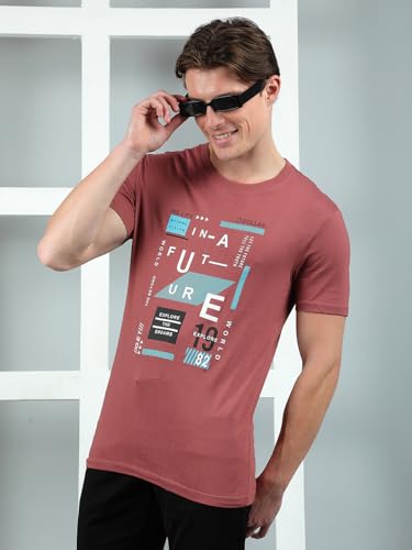 Image of Dollar Pack of 1 Cotton Printed Men Tshirt