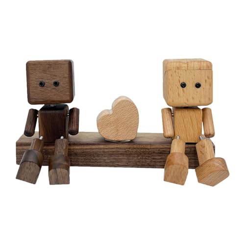 Poupées voitures amusantes en bois pour égayer vos trajets quotidiens