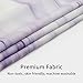 MitoVilla Purple Marble Shower Curtain Set, Abstract Fabric Curtain for Bathroom Decor, Modern Standard Curtain for Bathtub, Lavender Washable , 72 x 72