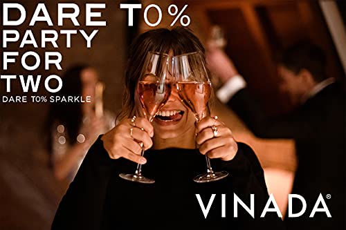 VINADA - Sparkling Rosé - Zero Alcohol Wine - 750 ml (3 Glass Bottles) - Thumbnail 5