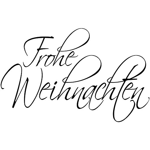 Rayher 28496000 H.- Stempel Frohe Weihnachten, 5x7cm, Art. 21181