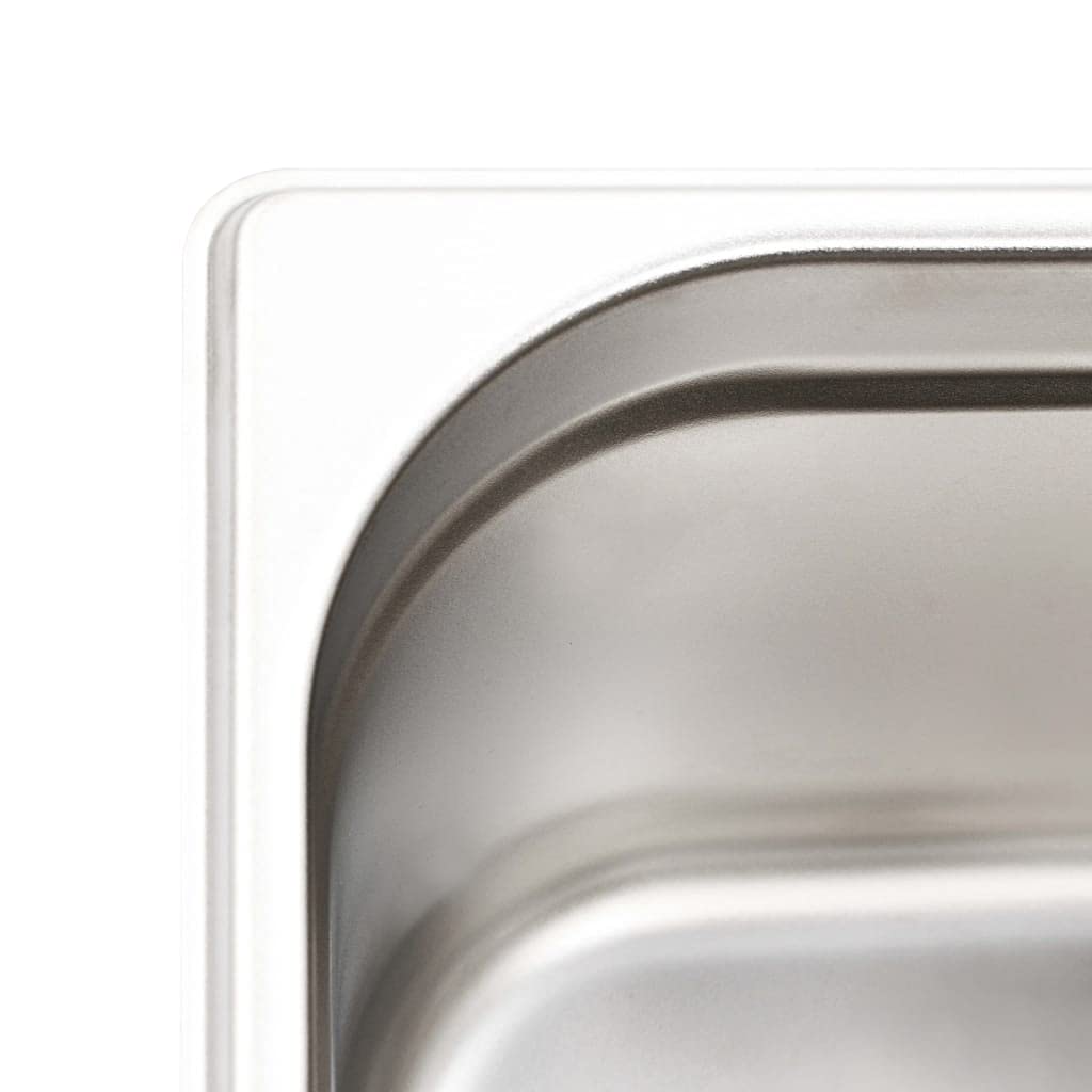 Bandejas Gastronorm 8 unidades GN 1/6 150 mm acero inoxidable,Casa y jardín,Cocina y comedor,Accesorios para aparatos de cocina,Accesorios para mesas de vapor,Cubetas para mesas de vapor-50908